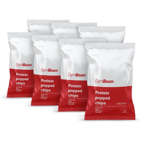 GymBeam proteinski čips 7 x 40 g paprika Cene