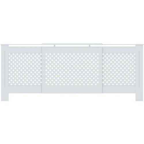  Pokrov za radijator mdf bijeli 205 cm Slike