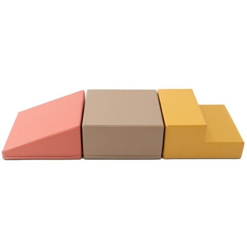 IGLU soft play set Mini Climbie, 3 elementa, pastelno roze Slike