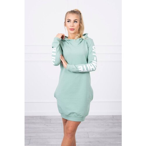 Kesi Off White dress dark mint Slike