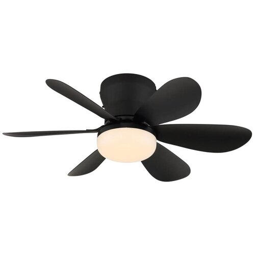 Globo 03625S - LED prigu&scaron;iva stropni ventilator DELORES LED/5W/230V 2700-6500K crna + daljinski upravljač Cene