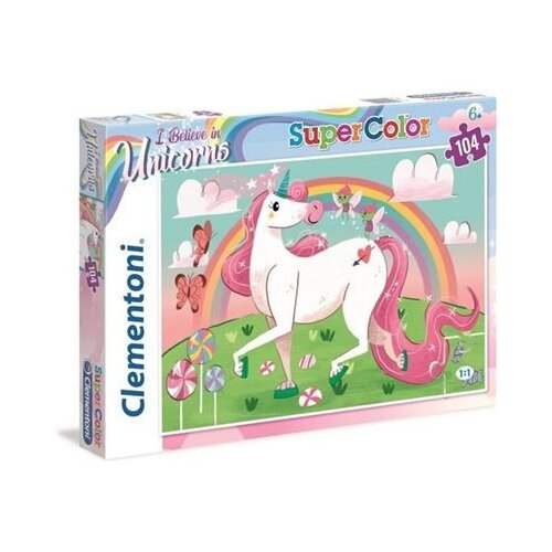 Clementoni Puzzle samorog z mavrico - 104 kosov (CLE27109), (21215680) Cene