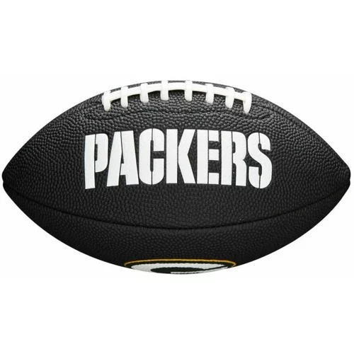 Wilson MINI NFL TEAM SOFT TOUCH FB BL GB Mini lopta za američki nogomet, crna, veličina