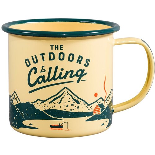 Gentlemen&amp;#039;s Hardware Bež emajlirana &amp;scaron;alica 0.325 l Outdoors is Calling &amp;ndash; Slike