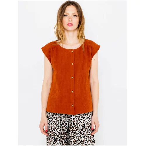 Camaieu Orange blouse - Women