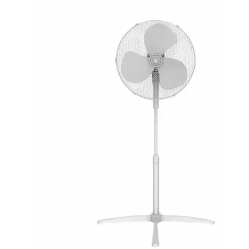 Midea Stand fan, 40cm, 40W,  3 speeds, mechanical, noise level: 55-65 dB, Oscillation  80Â°, Tilting +16Â° -8Â°, Adjustable height 120cm, - FS40-20M