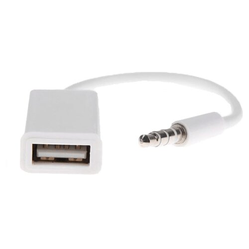 USB na AUX adapter beli 17cm A017 - Velteh DOO