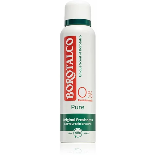 Borotalco Pure Original Freshness dezodorans u spreju bez aluminija 150 ml
