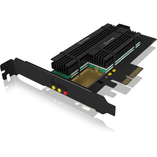 Icybox PCIe razširitvena kartica za 2x M.2 SSD-ja s hladilnikom IB-PCI215M2-HSL
