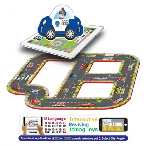 Akar Jagu toys Puzle Grad Jagu sunđer 391372 Cene