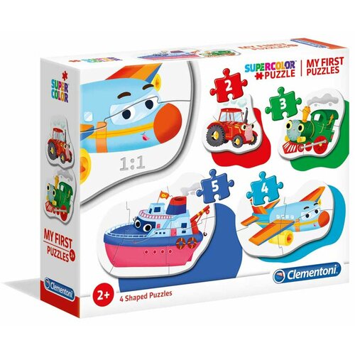 Dexyco Clementoni puzzle my firstmeans of transport Slike
