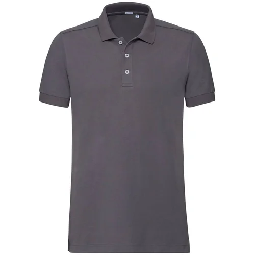 RUSSELL Men's T-shirt Stretch Polo R566M 95% smooth cotton ring-spun 5% Lycra 205g/210g