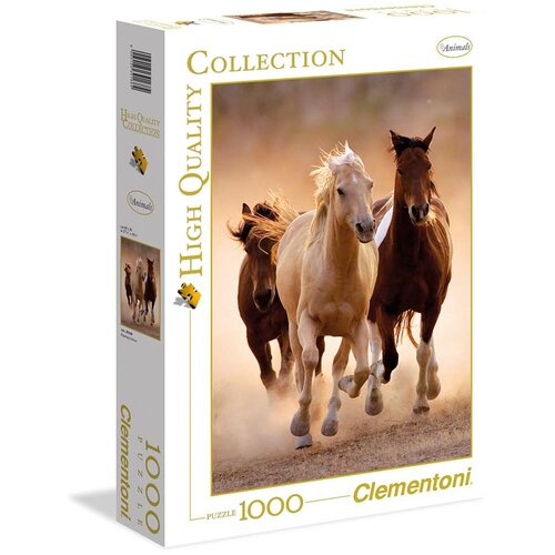 Clementoni Puzzle HQC Running Horses - 1.000 delova Slike