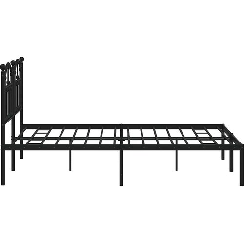  okvir za krevet s uzglavljem crni 135x190 cm Slike