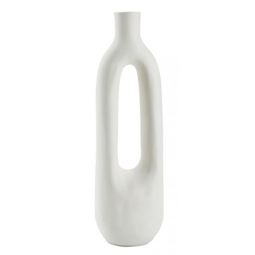  Vaza Ingemar Š10xD8xV34cm bela ( 4911812 ) Cene