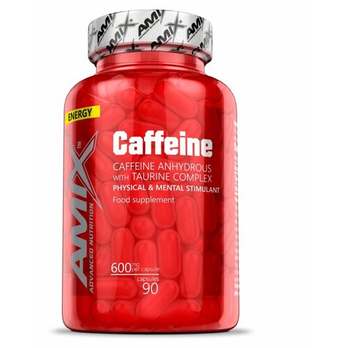 Amix Caffeine 200mg with Taurine – Energija, Fokus i Izdržljivost Cene
