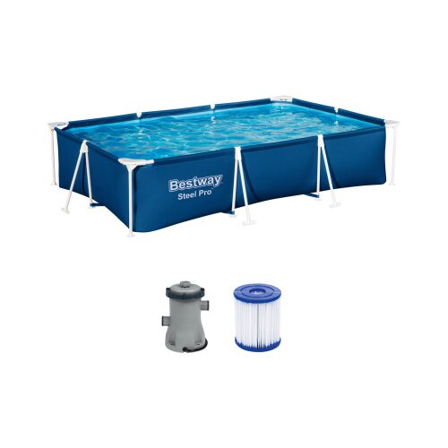 Bestway Bazen Steel Pro Frame sa pumpom 300x201x66cm 56411 Cijene