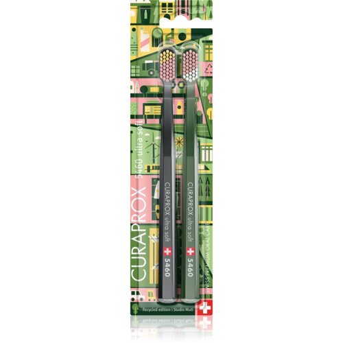 Curaprox Limited Edition Recycled edition zobne &scaron;četke 5460 Ultra Soft 2 kos Cene