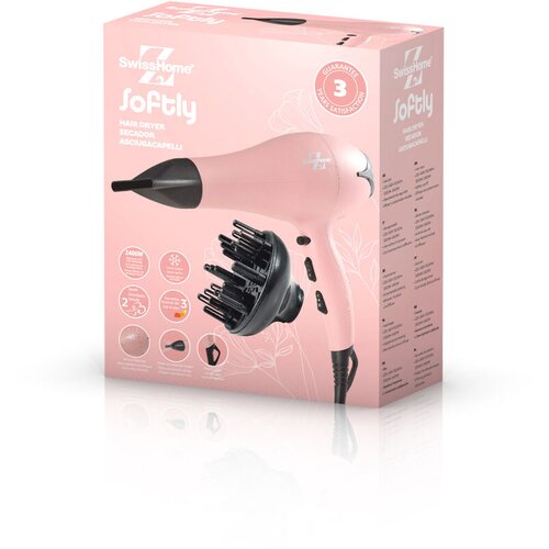  Su&amp;scaron;ilo za kosu SwissHome Softly Roza 2400 W Slike