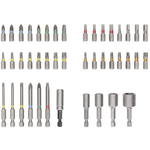 Bosch 43 delni komplet vijačnih nastavkov Pro Extra Hard 3510957 Slike