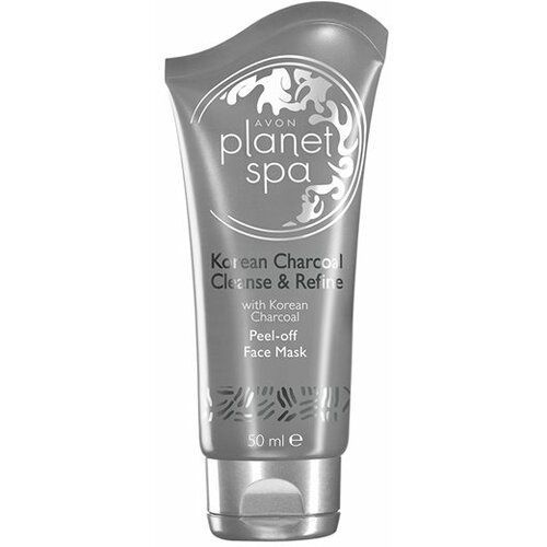 Avon Planet Spa Korean Charcoal Cleanse & Refine peel off maska sa ugljem 50ml Slike