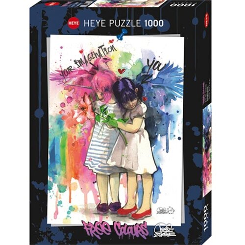 Heye puzzle 1000 delova Free Colours Maštanje 29826 Slike