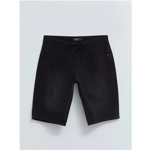 LC Waikiki Shorts - Black - Normal Waist