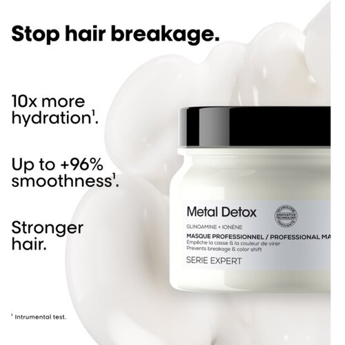 L´Oréal Paris Serie Expert Metal Detox maska za dubinsku njegu za obojenu i oštećenu kosu 150 ml Cene