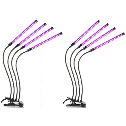 INF Svetilka za rastline / osvetlitev rastlin s 4 fleksibilnimi LED fluorescentnimi cevmi 2-paket, (21277815) Cene
