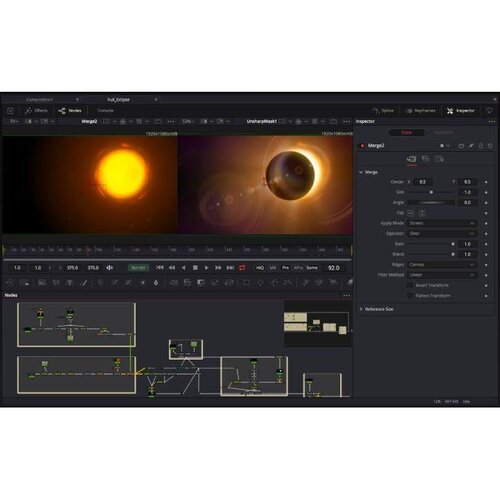 Blackmagic STUFUS-Fusion Studio Software DV Cene