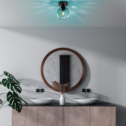 Opviq zidna lampa Benek-15-14372, 15x15x18cm, IP20, Crna Slike