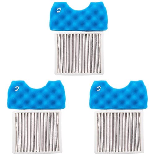 INORCO 3 x H11 filtri za prah HEPA + 3 kompleti modrih filtrov HEPA za sesalnik Sc4300 Sc4470 -b710w., (21853110) Slike