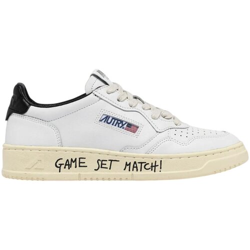 Autry Nizke superge Medalist Low White/Black Črna Slike