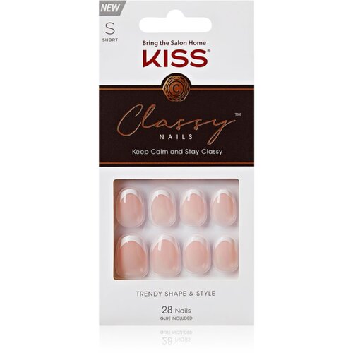 Kiss Classy Nails Keep Calm and Stay Classy umetni nohti 28 kos Cene