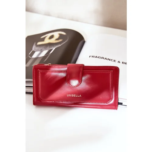  Women's Wallet Made Of Eco Leather Red Kalinessa