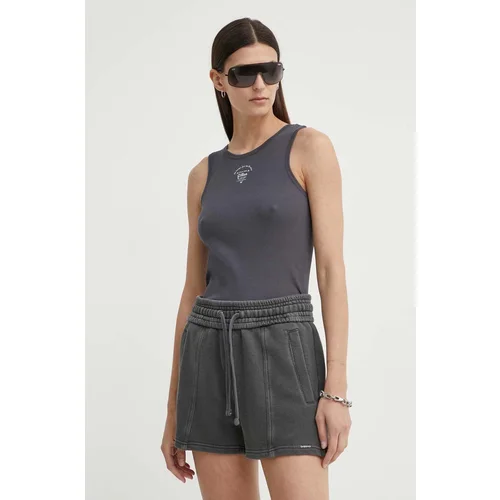 G-star Raw Pamučni top boja: siva, D24645-5268