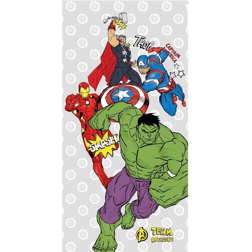 Marvel NOV UVOZ Bombažna brisača za plažo Avengers 320G, (20875764) Cene