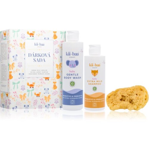Kii-baa&amp;reg; organic Bath Gift Set darilni set (za otroke od rojstva) Slike