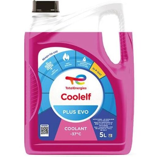 Total Antifriz Coolelf Plus EVO -37&amp;deg;C 5L Slike