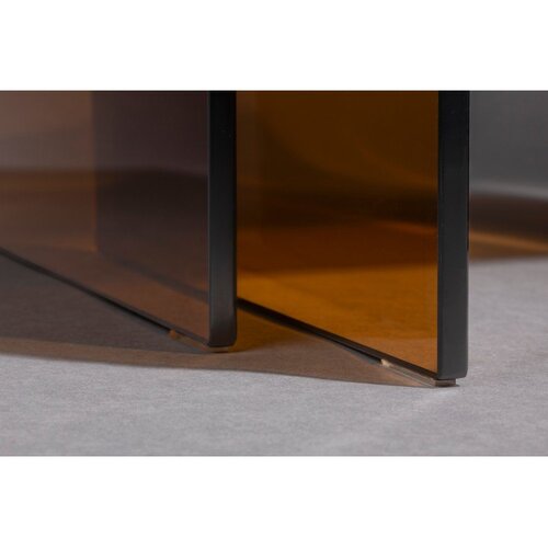 Dutchbone Steklene stranske mizice v kompletu 2 ks 40x45 cm Vetro &amp;ndash; Slike