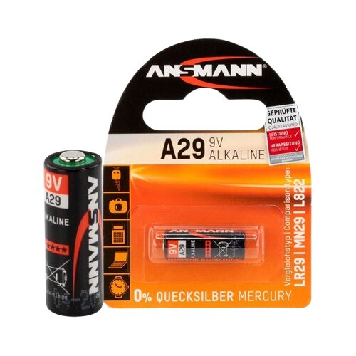 Ansmann Alkalna baterija A29, 9V Slike