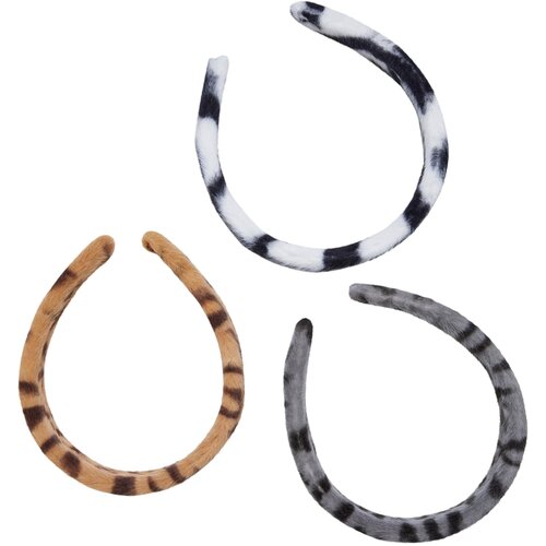 Urban Classics Headband made of imitation animal fur black/grey/beige Cijene