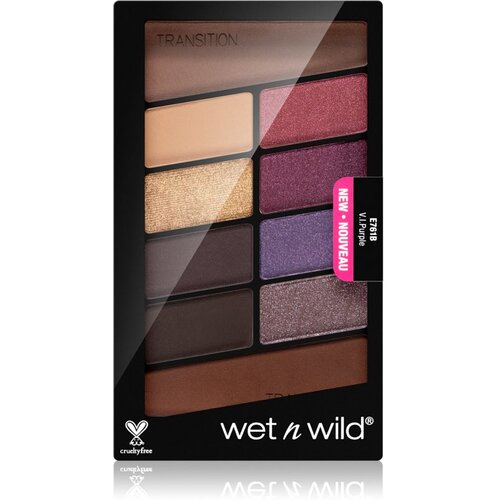 Wet N Wild color Icon 10 Pan paleta od 10 sjenila za oči 10 g nijansa V.I.Purple Cijene