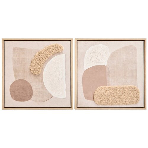 Premier Housewares 3D slike u setu 2 kom s okvirom/na platnu 40x40 cm Astratto &ndash; Cijene