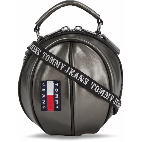 Tommy Jeans Ročna torba Tjw Heritage B. Ball Bag Metal AW0AW15434 Gunmetal PCS