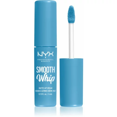 NYX Professional Makeup Smooth Whip Matte Lip Cream žametna šminka z gladilnim učinkom odtenek 21 Blankie 4 ml