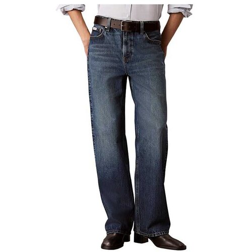Calvin Klein ravne ženske farmerke Slike