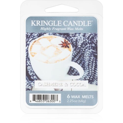 Kringle Candle Cashmere & Cocoa vosek za aroma lučko 64 g Cene