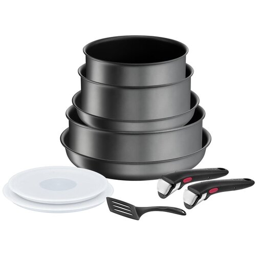 Tefal Aluminijski set posuđa 10 kom Ingenio Daily Chef On - Slike