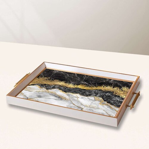 Aberto Design Poslužavnik TPB10031 50 x 29 x 3.5 cm, Šareni Cene